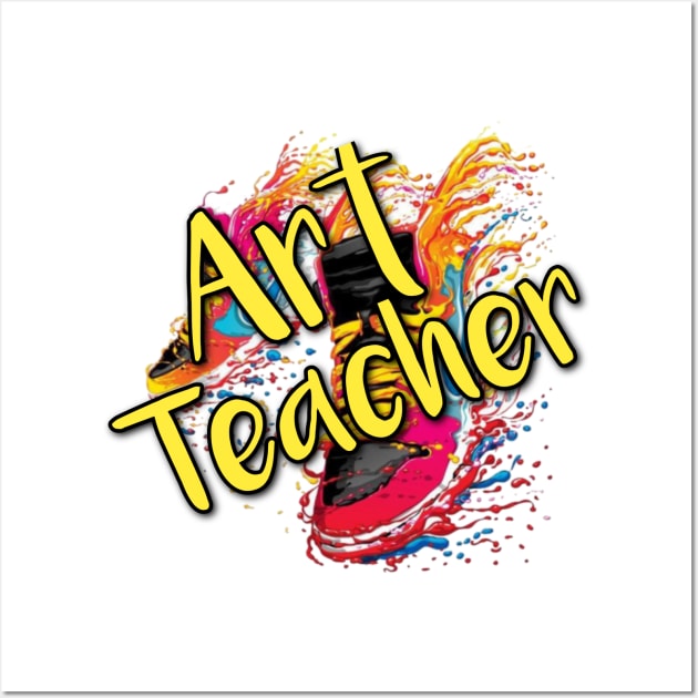 Art teacher Wall Art by Light Up Glow 